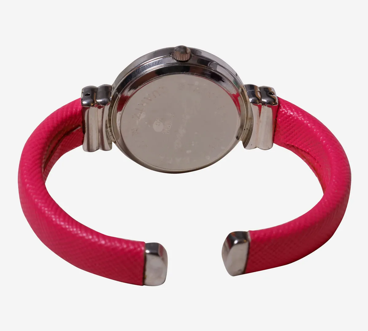 Geneva Rewound Silver and Pink Bracelet Quartz Analog Watch