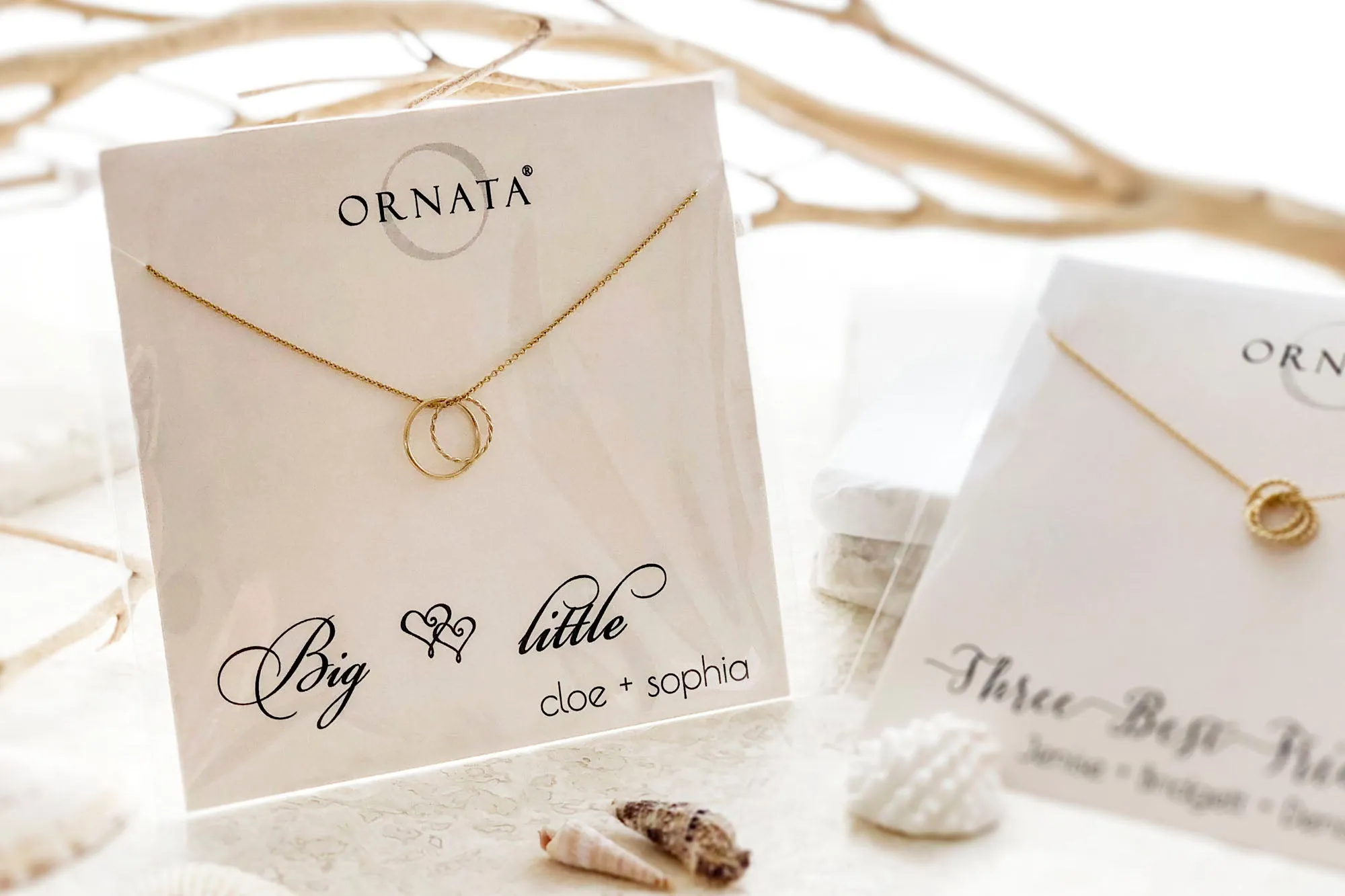 Gold Filled “Mother Daughter” Necklace
