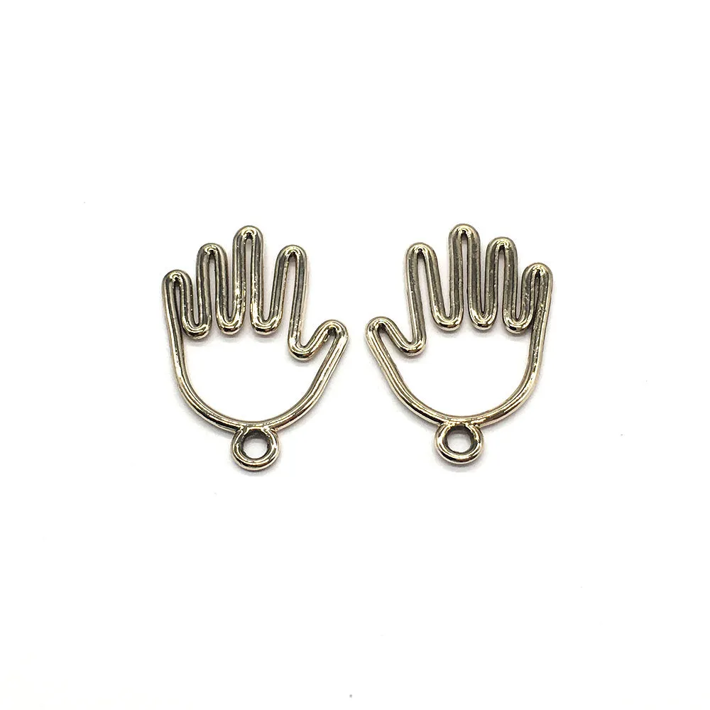 Gold Palm Shaped