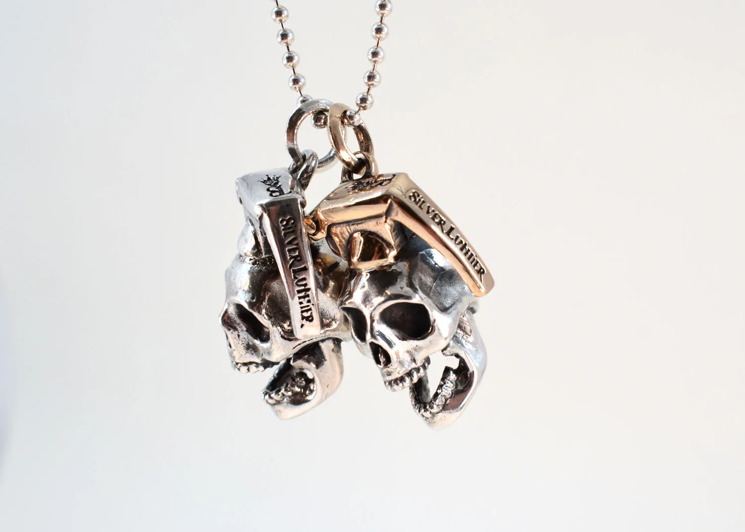 Grenade Skull Necklace
