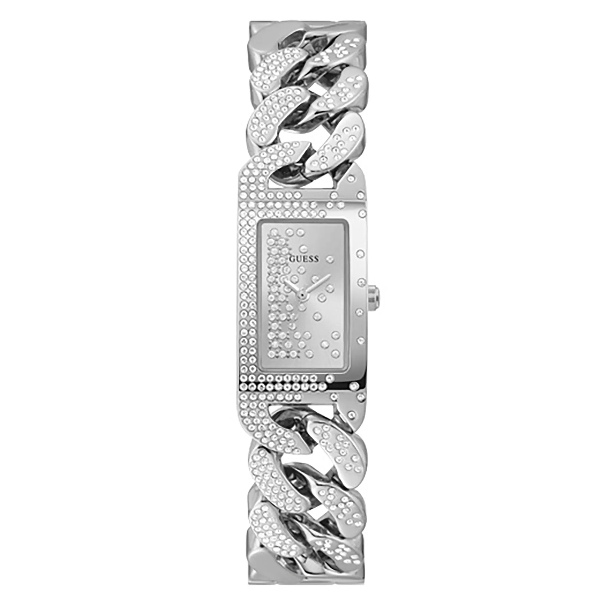 Guess Women's Watch Silver Tone Case Quartz