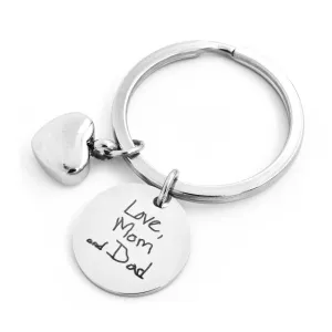 Handwriting Keyring