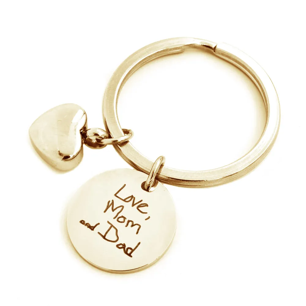 Handwriting Keyring