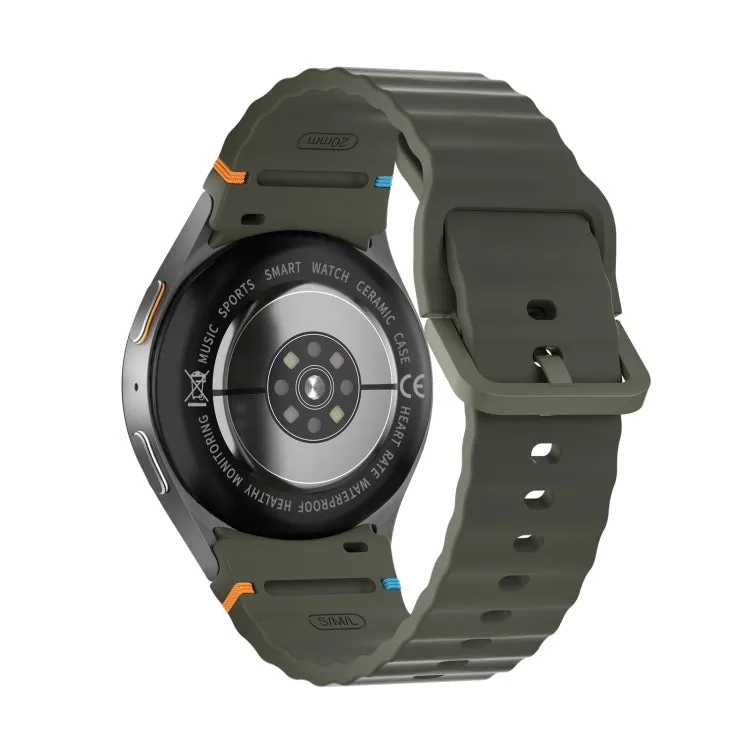 HD Watch7 mini 1.3 inch AMOLED Screen Smart Watch Supports Heart Rate Monitoring/Blood Oxygen Monitoring(Green)