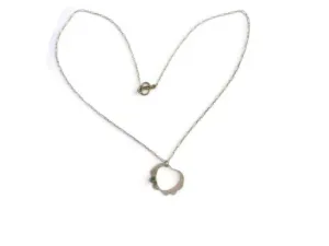 Heart Necklace with Lab-grown Peridot- JG Signature Collection
