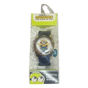 Illumination MINIONS The Rise Of Gru Bananas Flashing LCD Watch Unisex NEW