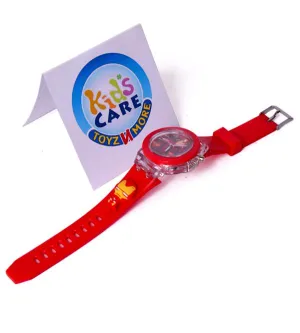 Iron Man Analog Wrist Watch for Kids With Lights (W-29Y)