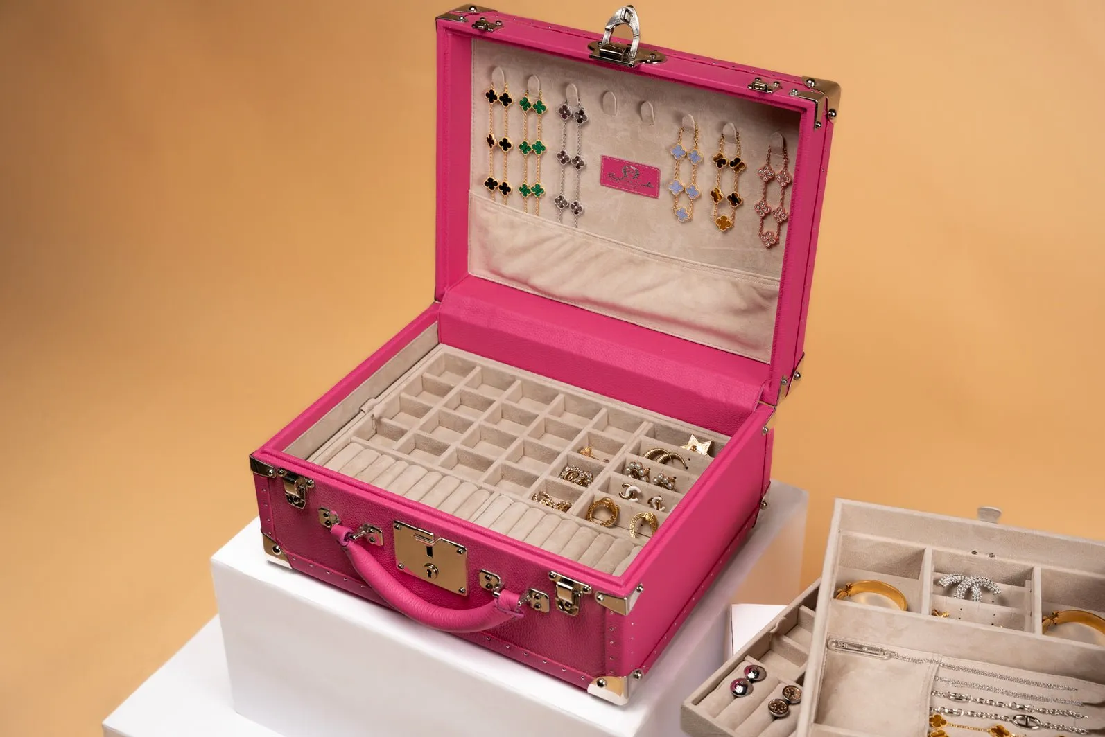 Jewelry Box - Togo Pink