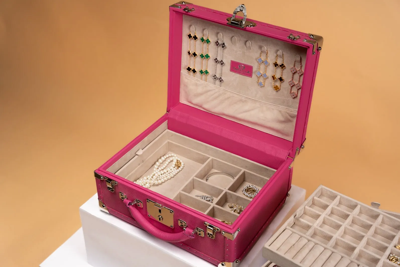 Jewelry Box - Togo Pink