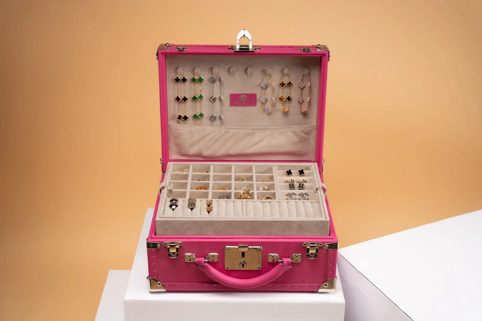 Jewelry Box - Togo Pink