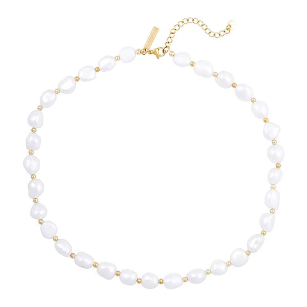 JEWELRY - Hallie Pearl Necklace