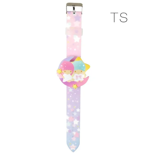 JOYROX Kids Watches 3D Cat Cartoon Rubber Child Watch Cut Electronic Clock Children Digital Montre Enfant For Girls Boys