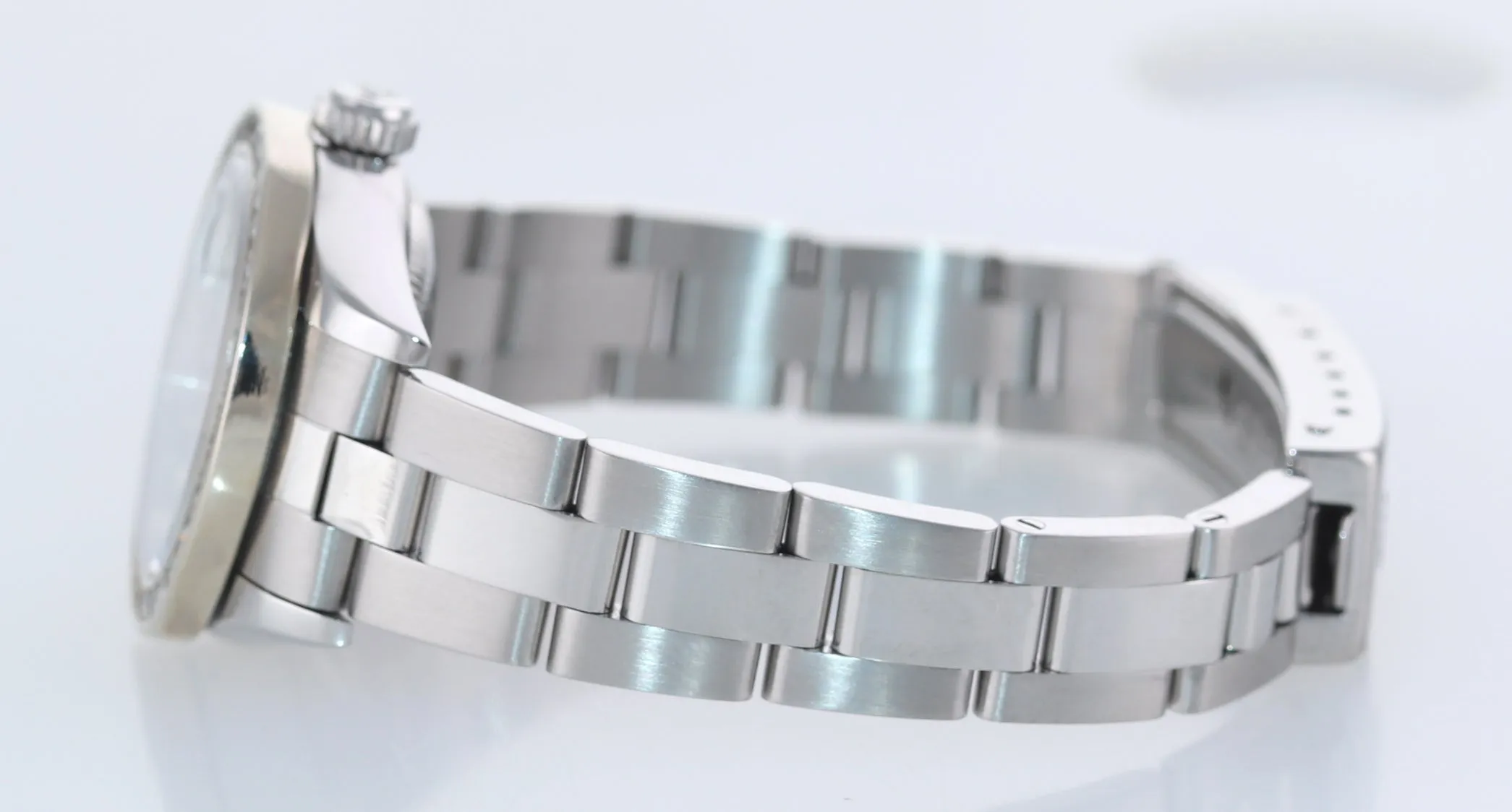 Ladies Rolex DateJust 79174 Diamond Bezel Silver Diamond Jubilee Watch Box