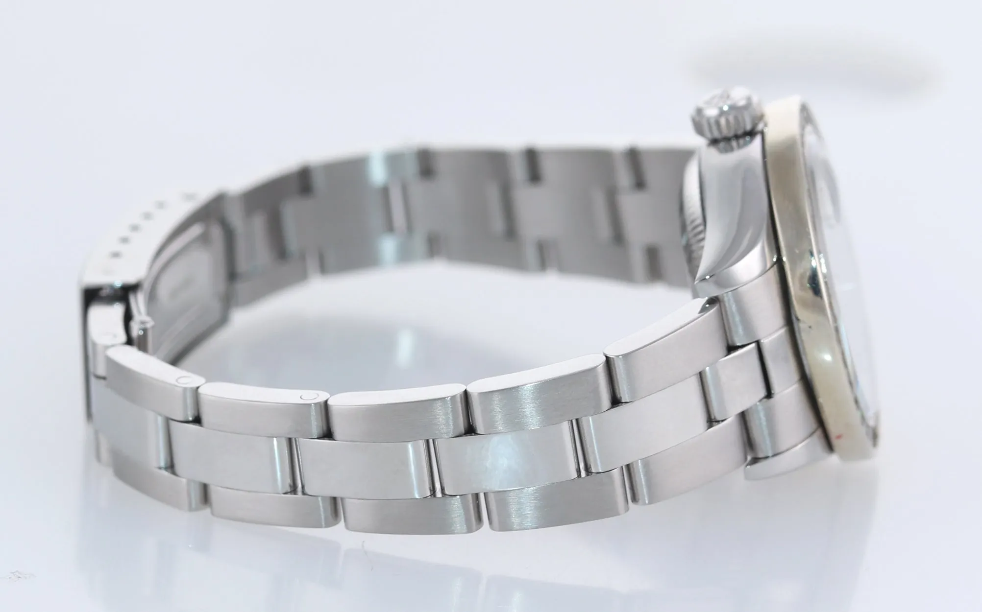 Ladies Rolex DateJust 79174 Diamond Bezel Silver Diamond Jubilee Watch Box