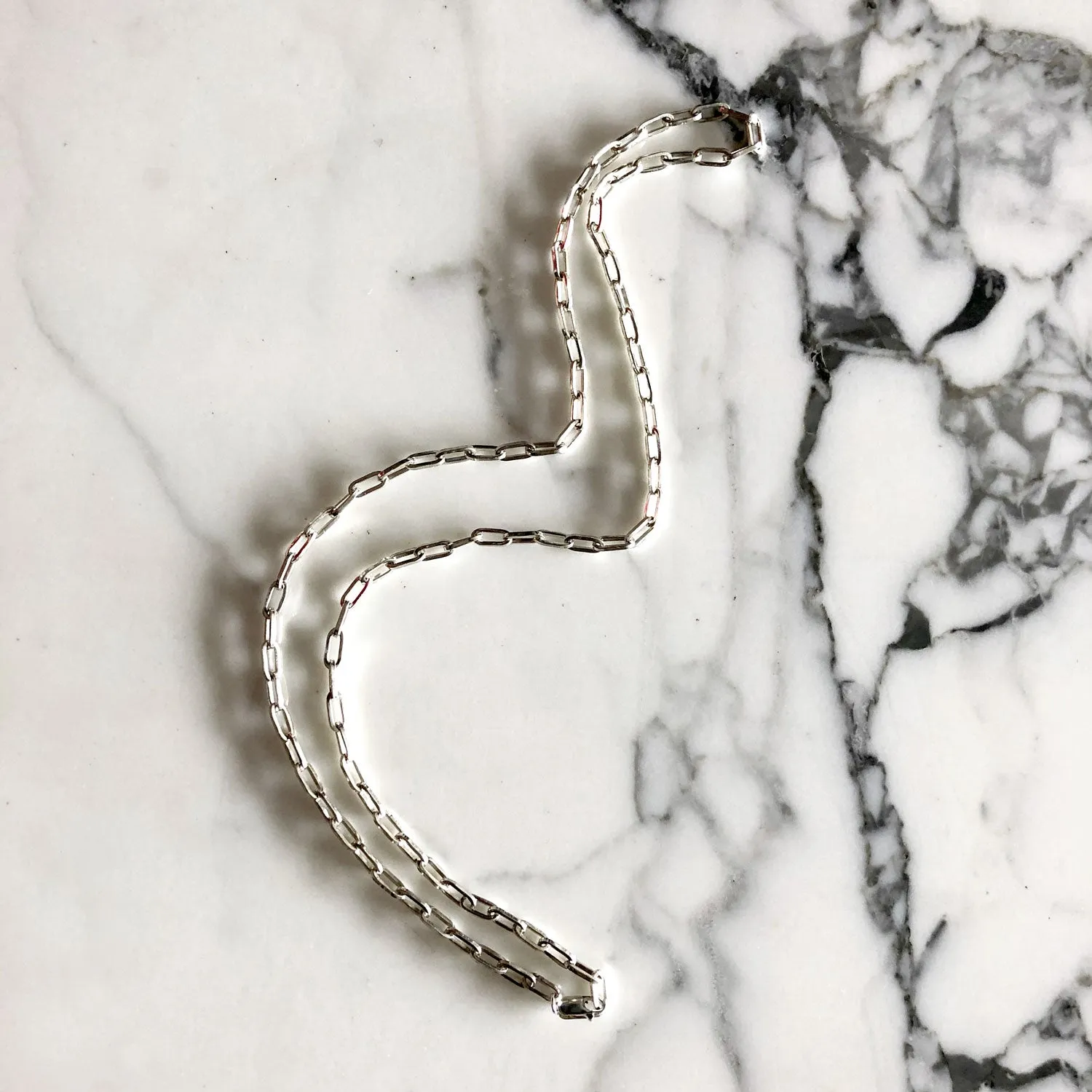LUCKY CHAIN LONG SILVER