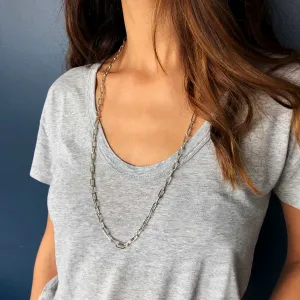 LUCKY CHAIN LONG SILVER