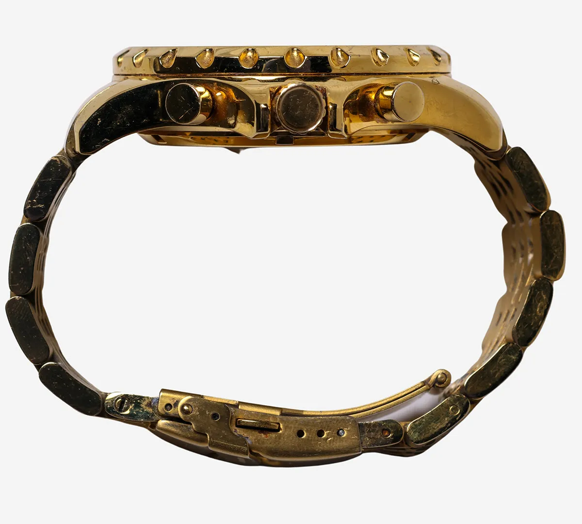 M Johansson Rewound Gold Bracelet Automatic Watch