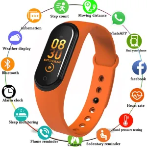 M4 Color Screen Smart Wristband Sport Fitness Bracelet