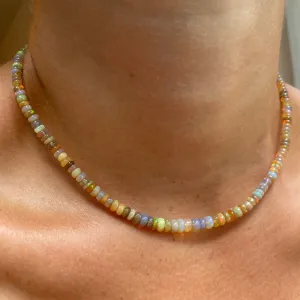 Maple Multi Opal Necklace