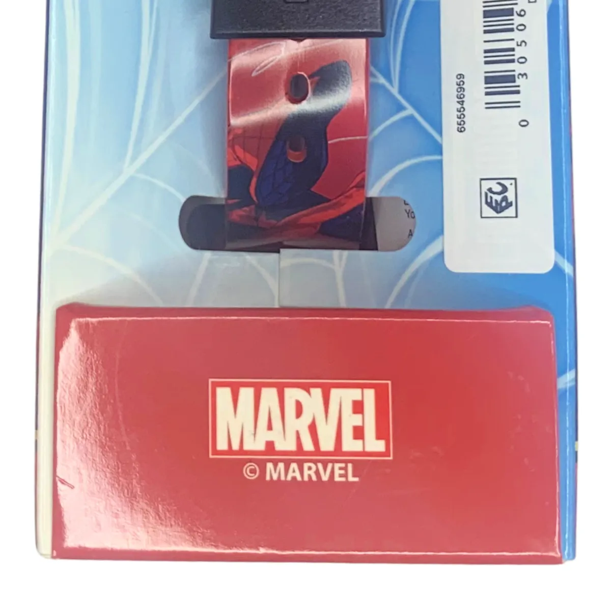 Marvel SPIDER-MAN Flashing LCD Watch Round Face Unisex Boy Girl Kids NEW In Box