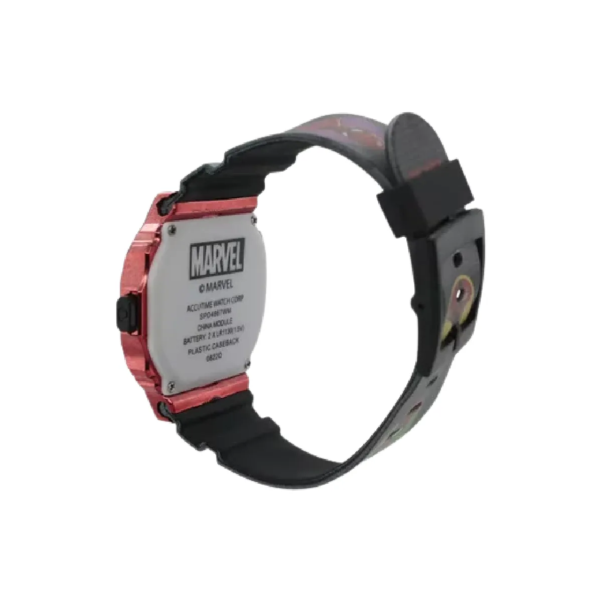 Marvel SPIDERMAN Avengers LED Watch Square Face Digital Unisex Kids NEW