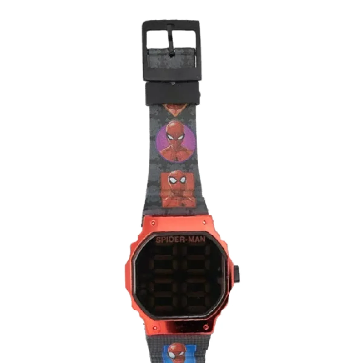 Marvel SPIDERMAN Avengers LED Watch Square Face Digital Unisex Kids NEW
