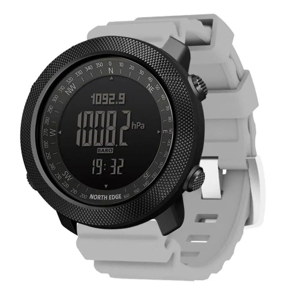 Mens Hiking Altimeter & Barometer Compass Sports Fitness Tracker