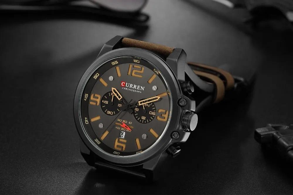 Mens Watches Top Luxury Brand Waterproof Sport Wrist Watch