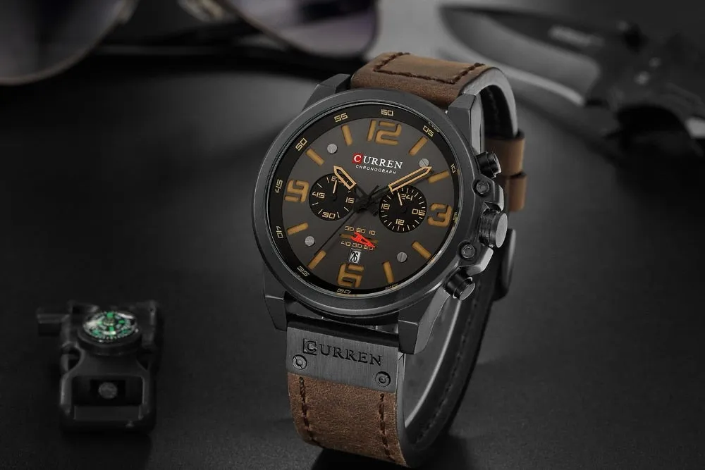 Mens Watches Top Luxury Brand Waterproof Sport Wrist Watch