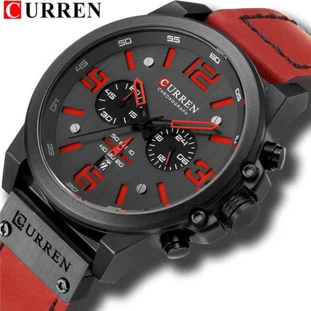 Mens Watches Top Luxury Brand Waterproof Sport Wrist Watch