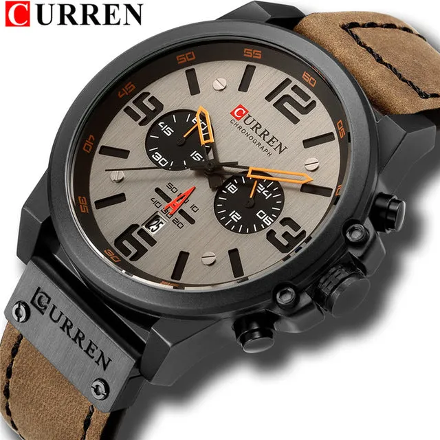 Mens Watches Top Luxury Brand Waterproof Sport Wrist Watch