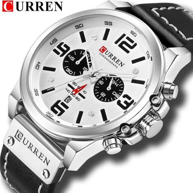 Mens Watches Top Luxury Brand Waterproof Sport Wrist Watch