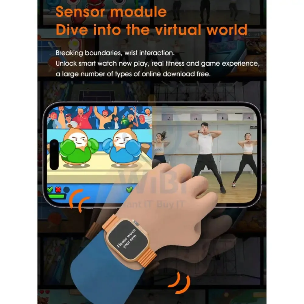 Microwear Active Pro Smart Watch Ultra - 2.2inch AMOLED / Bluetooth