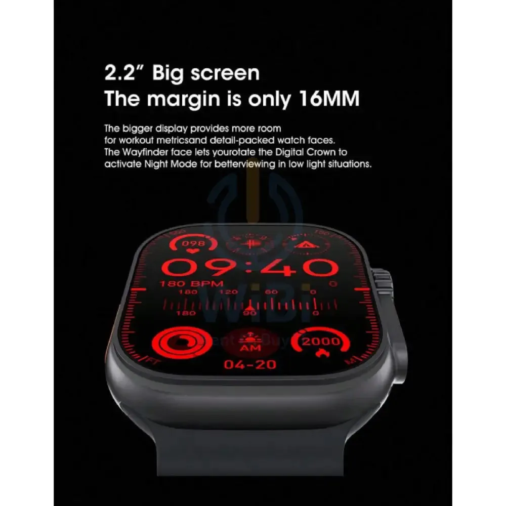 Microwear Active Pro Smart Watch Ultra - 2.2inch AMOLED / Bluetooth