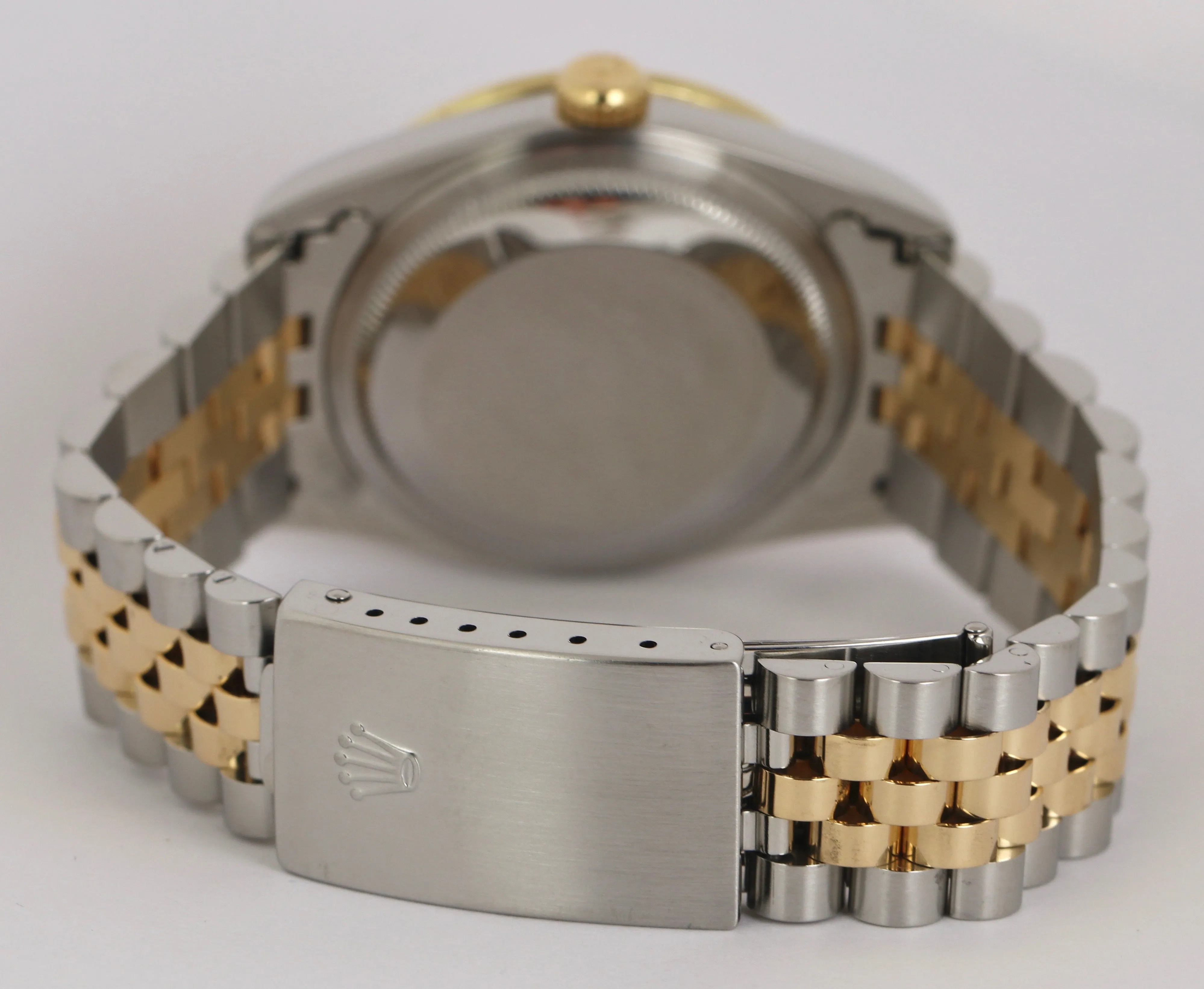 MINT Rolex DateJust 36mm Champagne Diamond 16233 Two-Tone 18K Gold Jubilee