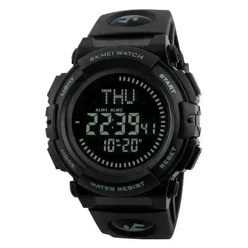 Moment Beauty Fashion Multifunctional Men's Watch Outdoor Compass Digital Watch