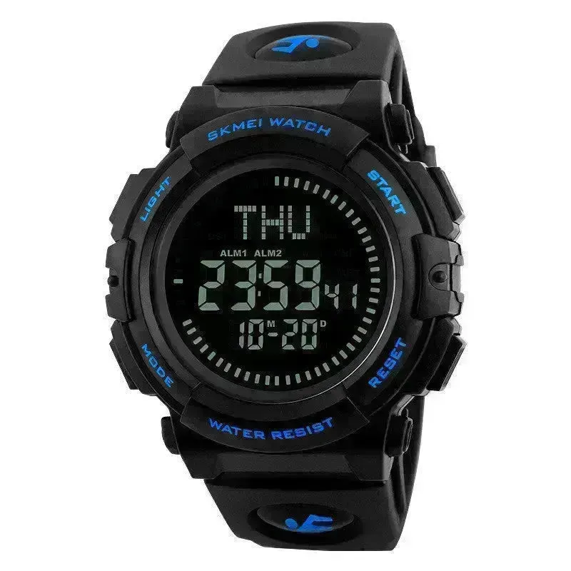 Moment Beauty Fashion Multifunctional Men's Watch Outdoor Compass Digital Watch