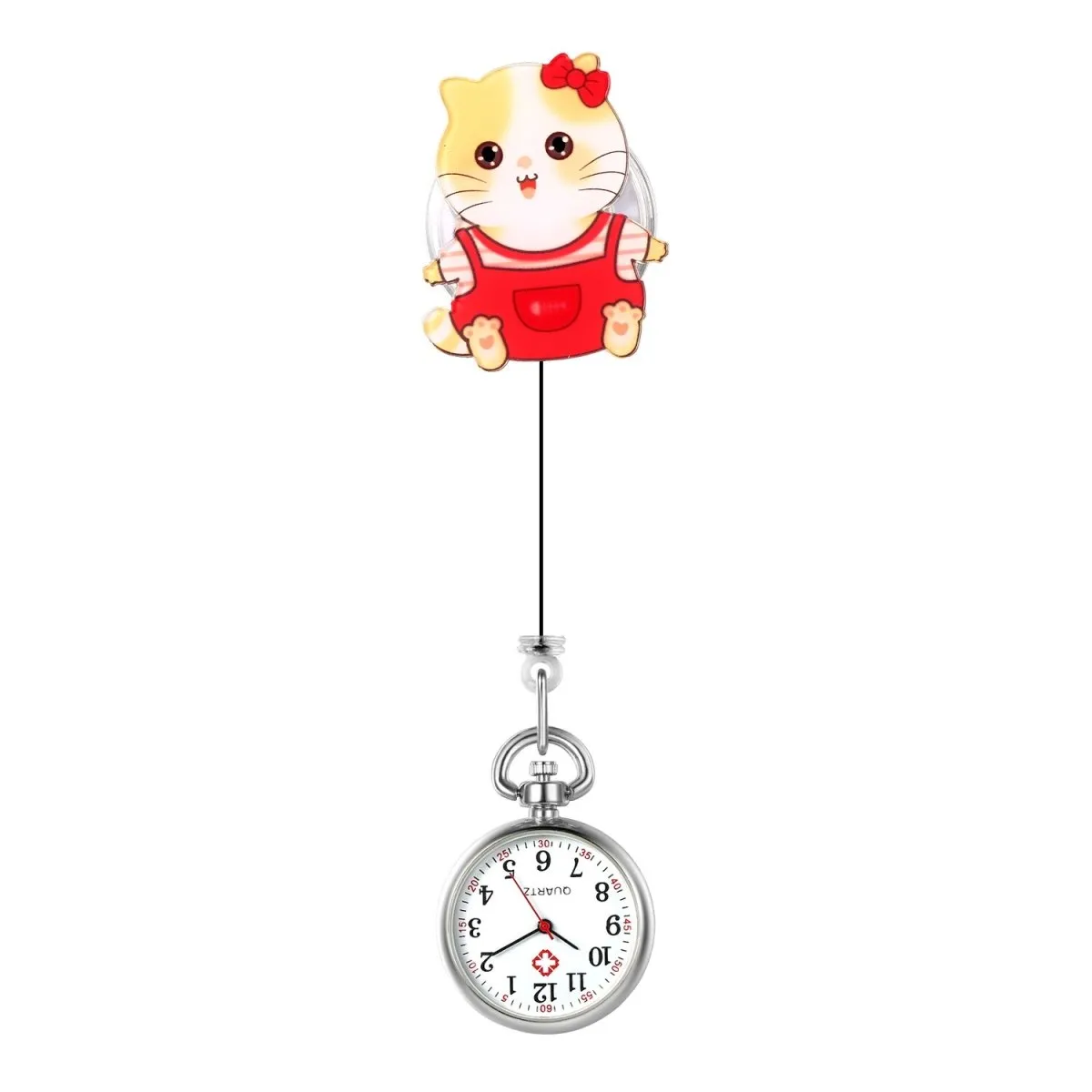 Nurse Watch - Animal Design Lapel Watch