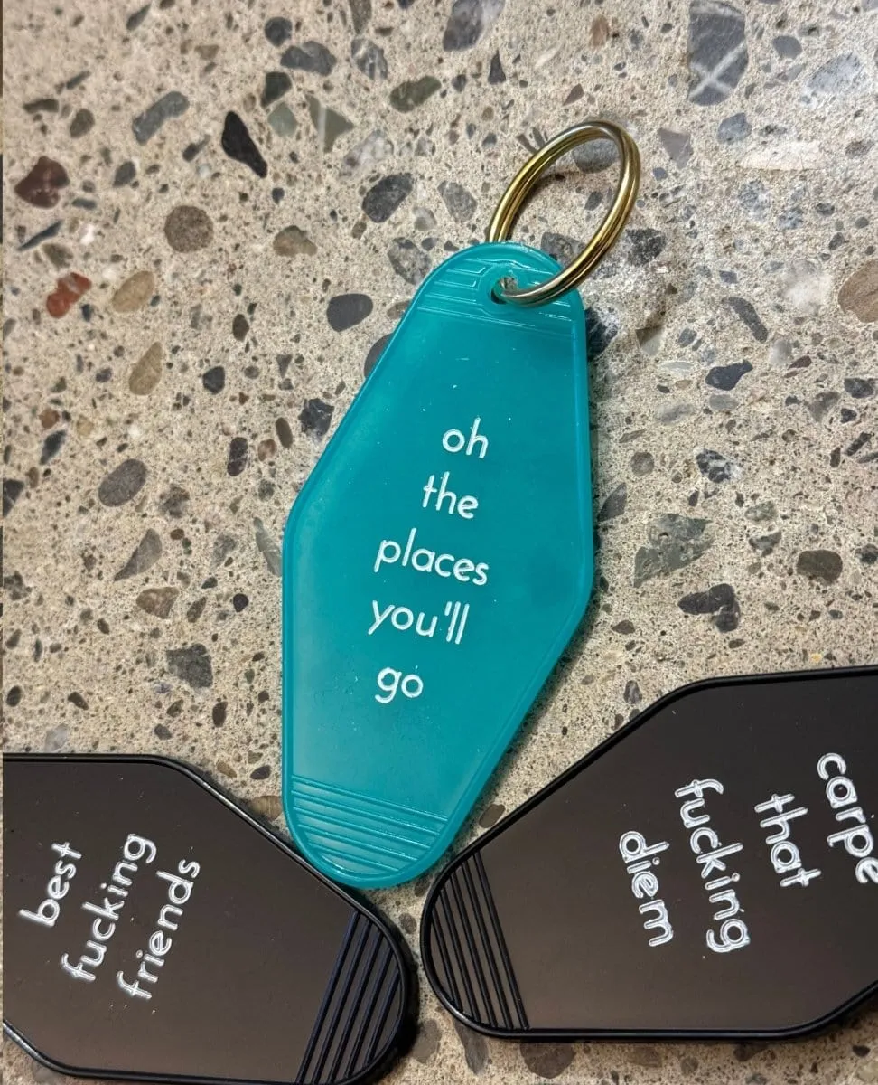 Oh The Places You'll Go Keychain