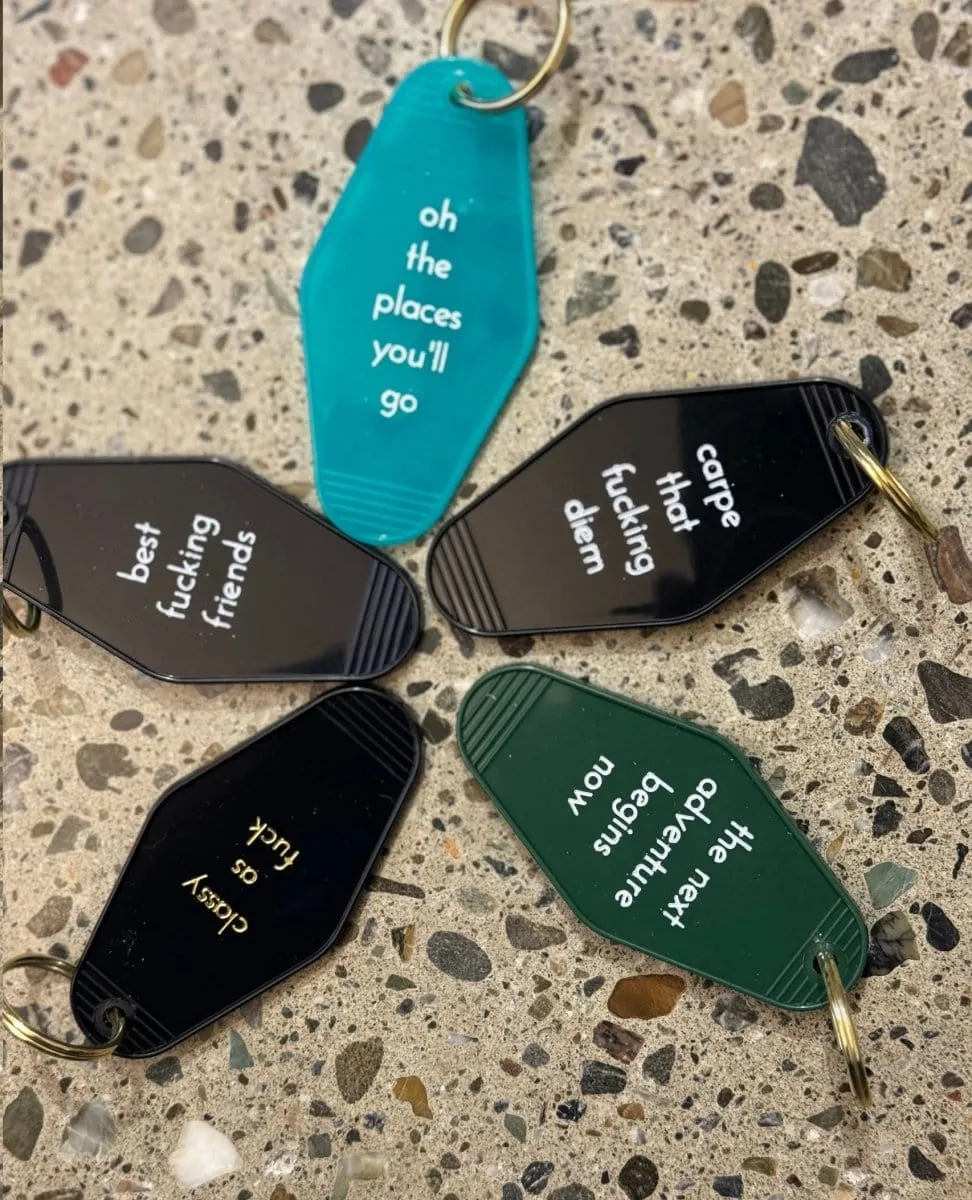 Oh The Places You'll Go Keychain