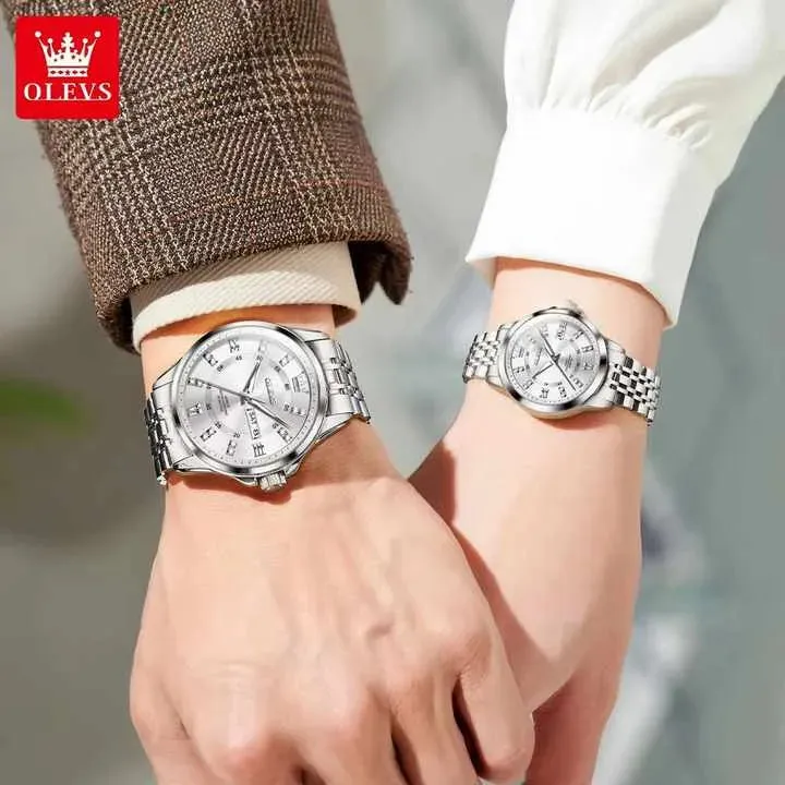 Olevs 3620 CH Couple  - Silver