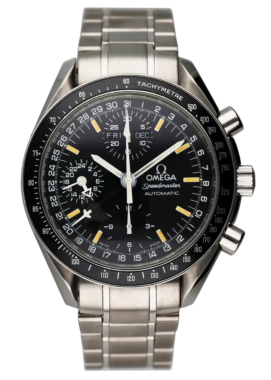 Omega Speedmaster 3520.50 Triple-Date Mens Watch Box and Papers