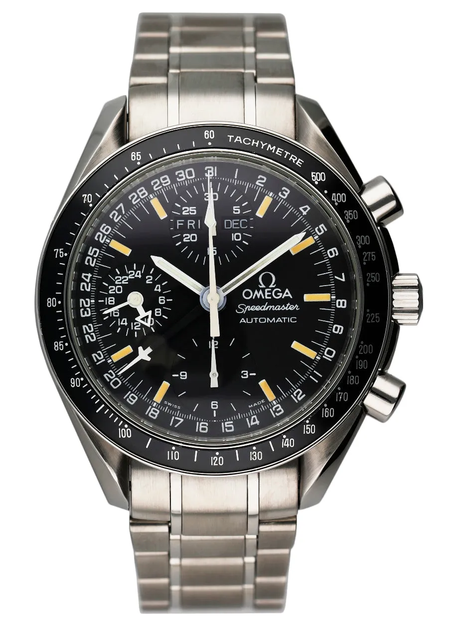 Omega Speedmaster 3520.50 Triple-Date Mens Watch Box and Papers