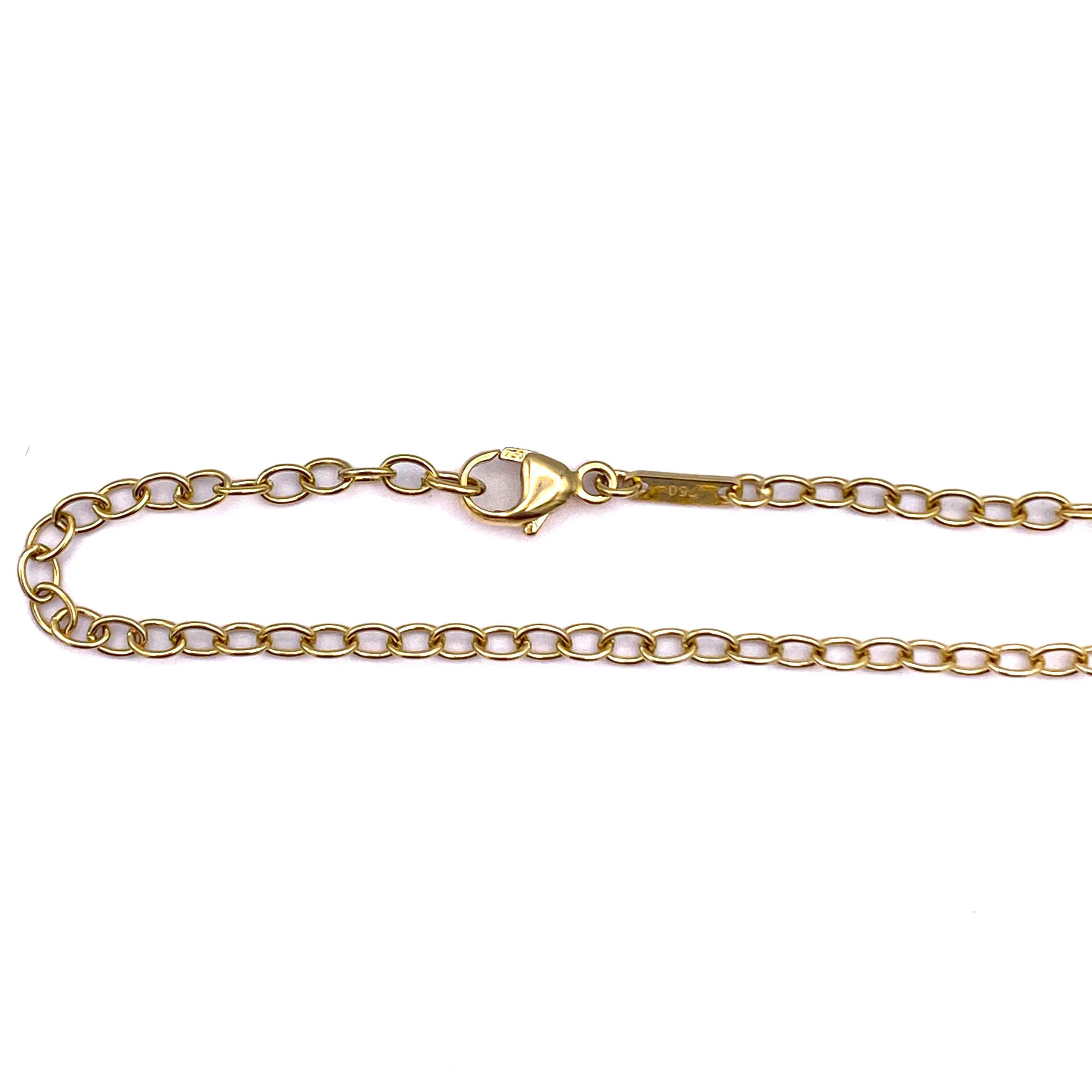 Open Cable Chain, 18k yellow Gold 2.7mm