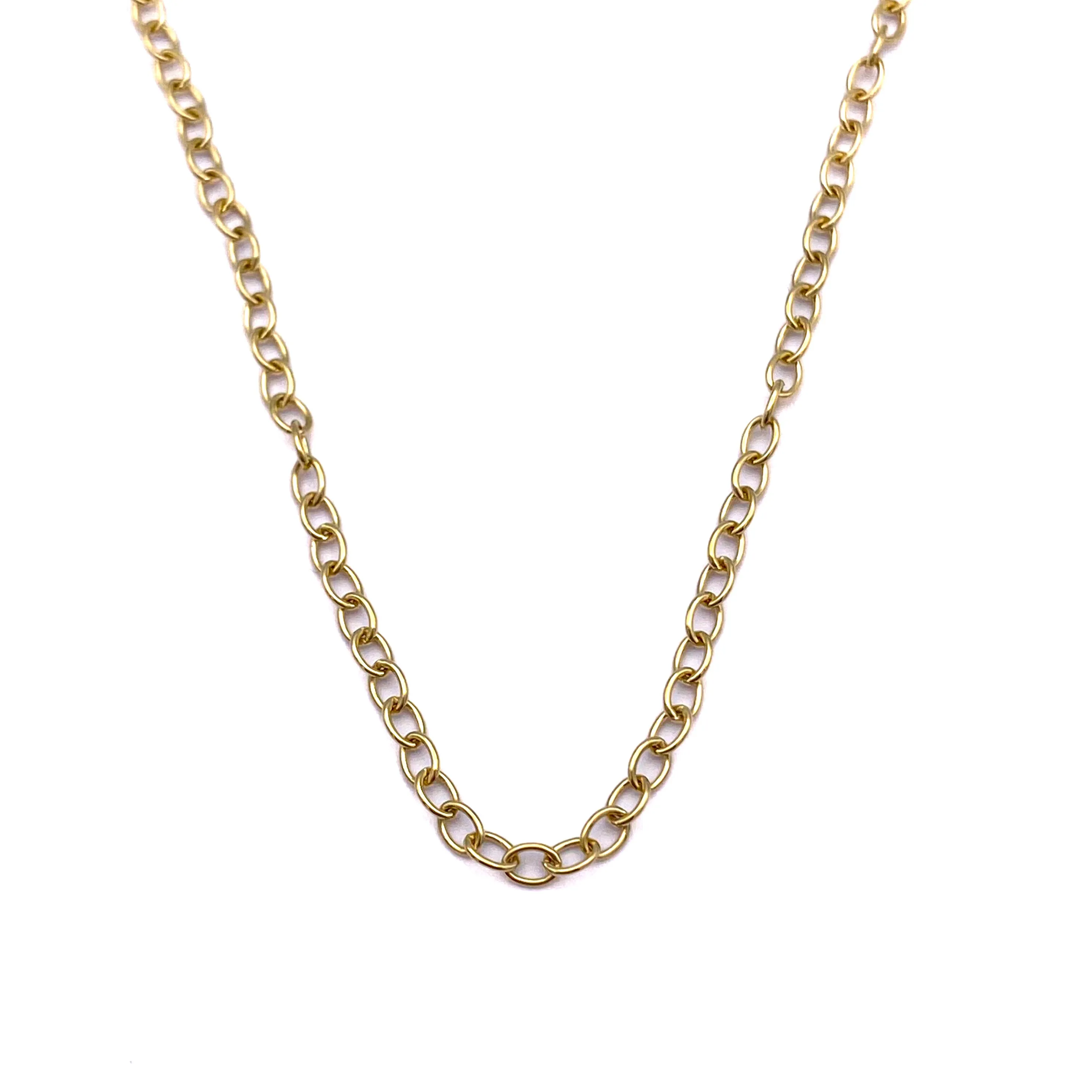 Open Cable Chain, 18k yellow Gold 2.7mm
