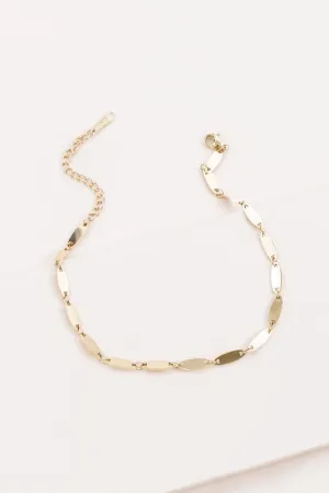 Oval Rolo Chain Anklet