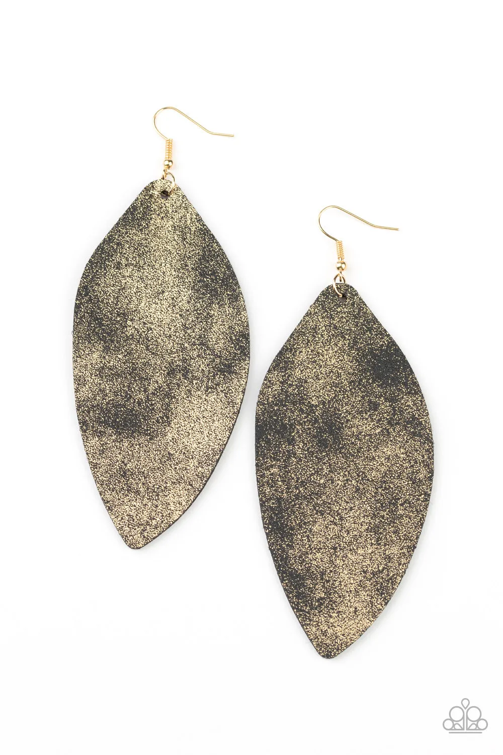 Paparazzi Serenely Smattered - Black/Gold