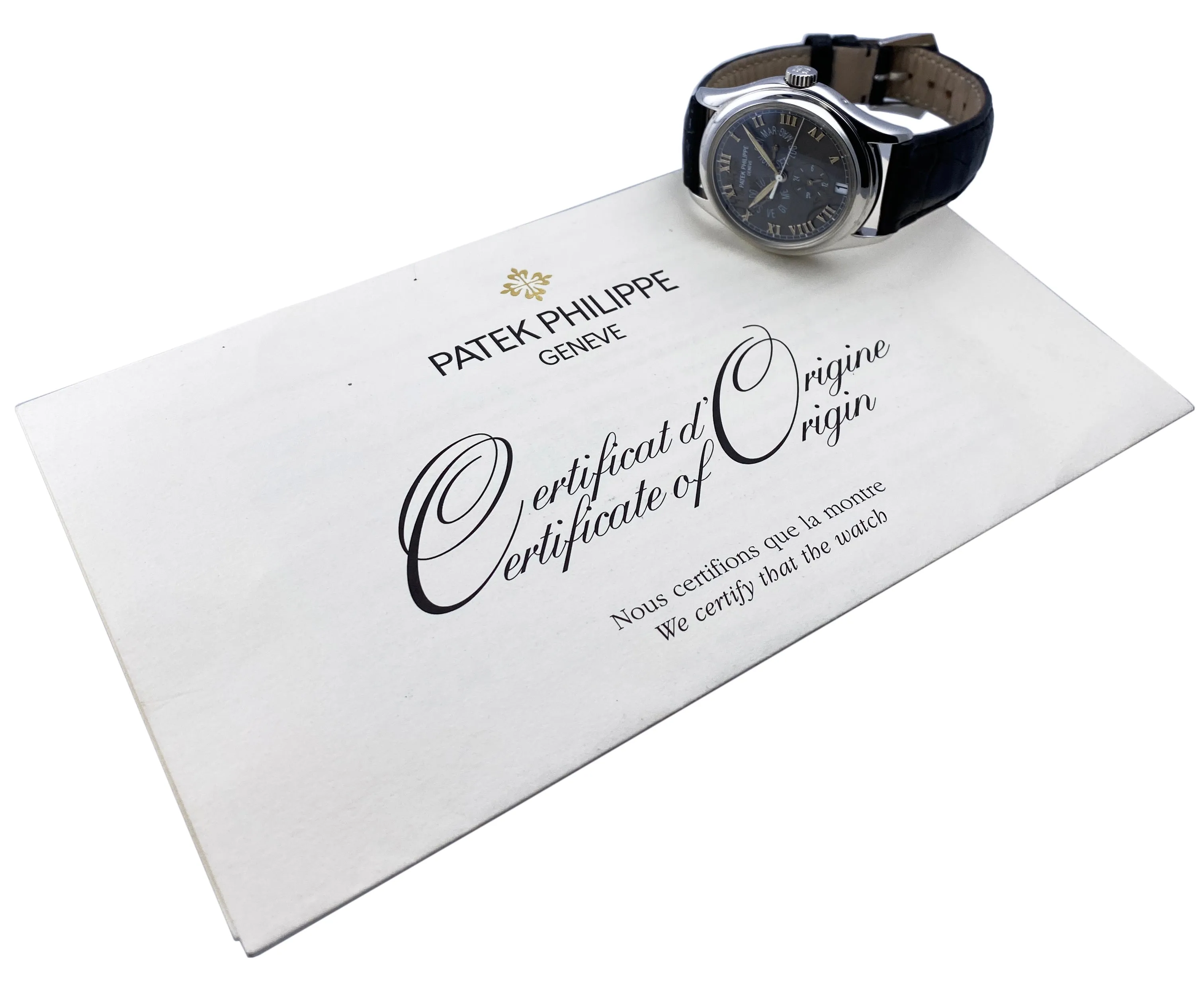 Patek Philippe Annual Calendar 5035G Mens Watch With Papers