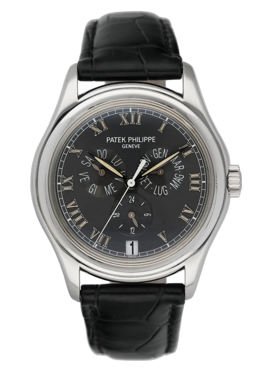Patek Philippe Annual Calendar 5035G Mens Watch With Papers
