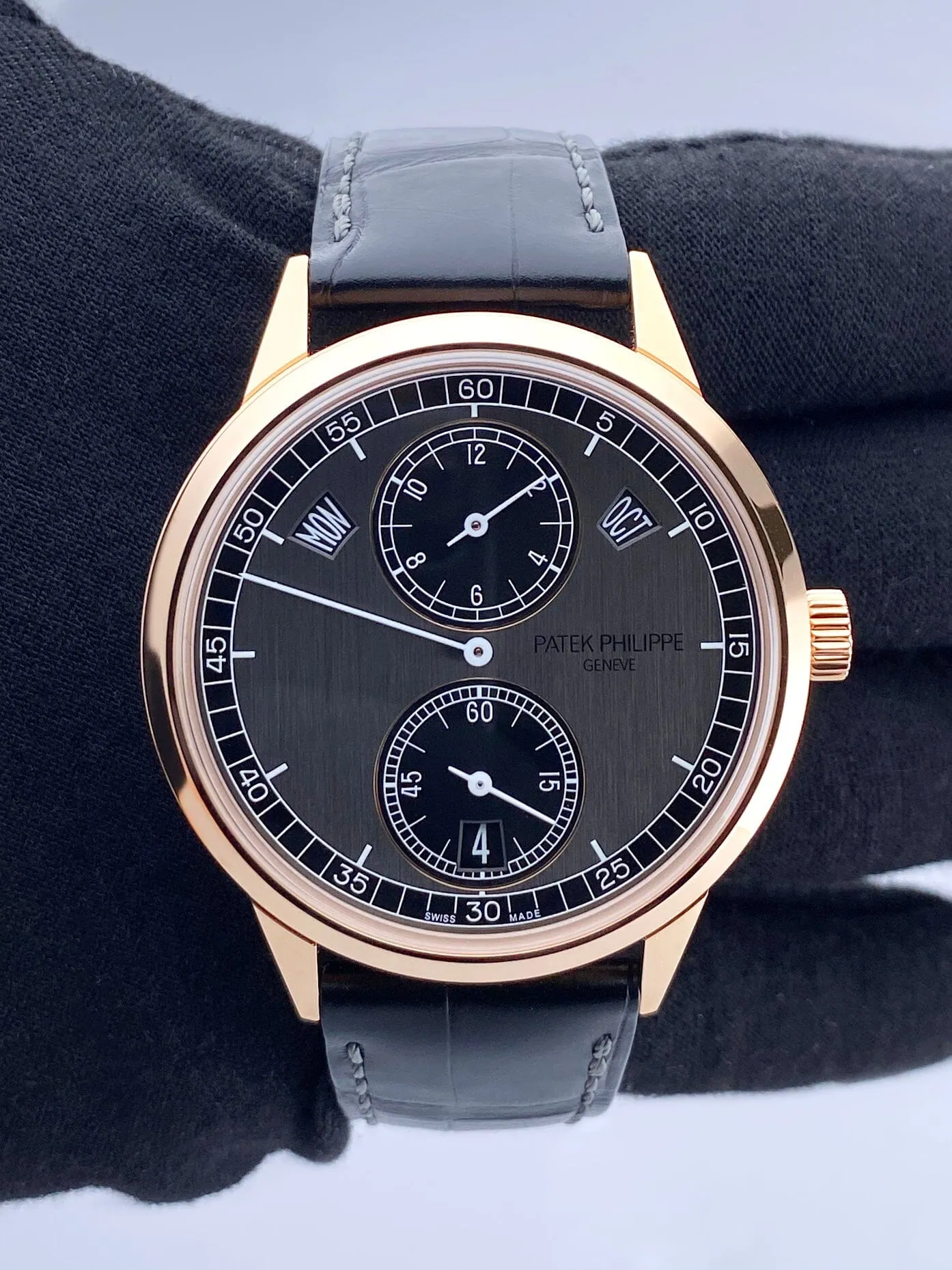 Patek Philippe Complications 5235/50R Annual Calendar Mens Watch Box Papers